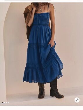 donna morgan blue dress Donna Morgan bella blue dress, size 8, NEW WITH TAGS!